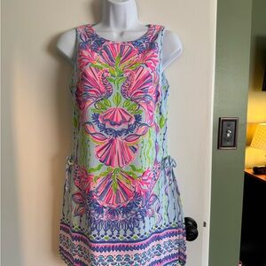 Lilly Pulitzer tunic with shorts